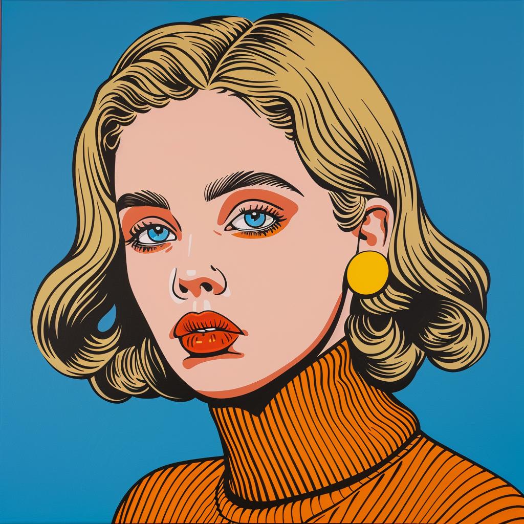 pop  art  woman  blue  eyes  portrait  colorful  expression  playful  modern 972651