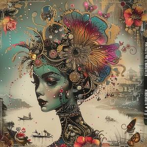 glitter  drawing  person  art  colorful  design  portrait  creative  abstract  style 1054770