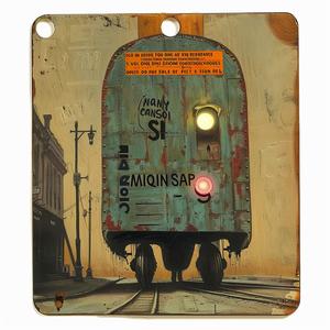 train  tracks  painting  warning  sign  motion  vintage  transport  illustration  journey 1066931