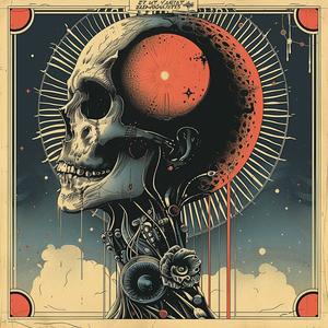 poster  band  thedead  whimsical  dark  artistic  stylized  abstract  graphic  symbolism 1038768
