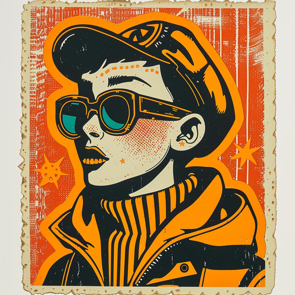 poster  girl  sunglasses  hat  streetculture  urban  art  fashion  graphic  minimal 949959
