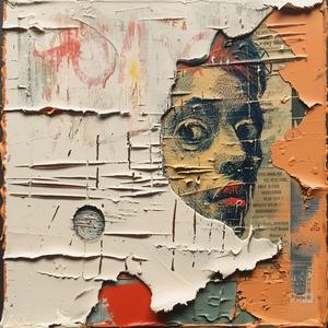 woman  face  encaustic  paint  portrait  color  artwork  modern  abstract  creative 1066134