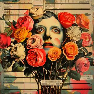 woman  flowers  face  chromolithography  art  graphic  portrait  colorful  unique  beauty 1058067