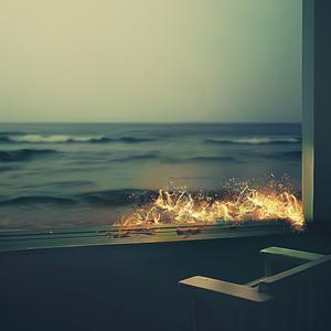 chair  fire  window  abstract  surreal  fantasy  interior  emotion  contrast  design 1079450