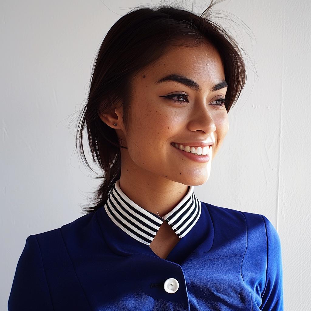 woman  business  attire  blue  shirt  collar  professional  fashion  portrait  female 1027509