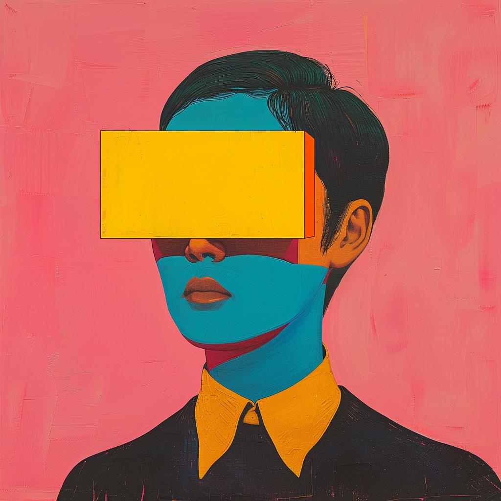 surreal  painting  box  man  yellow  art  creative  conceptual  visual  playful 978491