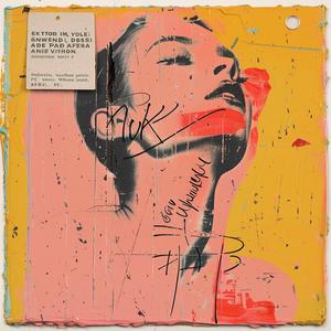 encaustic  painting  woman  art  collaboration  colorful  modern  abstract  face  texture 1064670