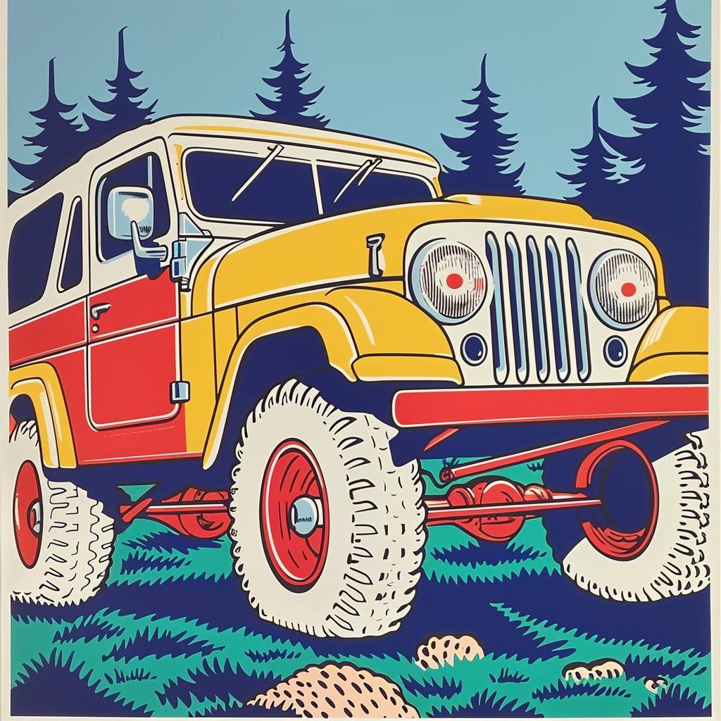 jeep  woods  poster  Sasquatch  driving  adventure  cartoon  vehicle  nature  outdoors 962714