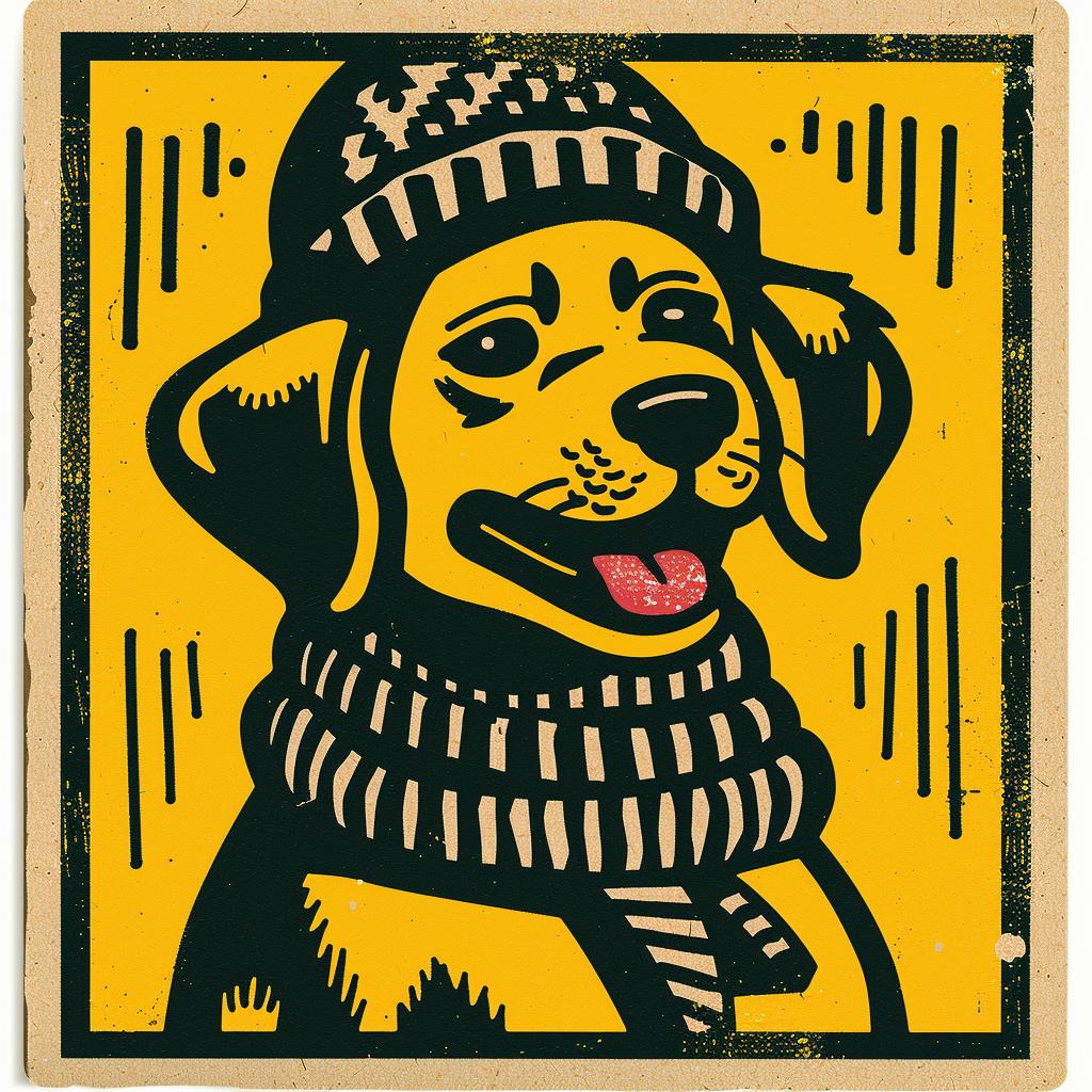 dog  retriever  illustration  street  culture  minimal  cap  urban  character  retro 956734