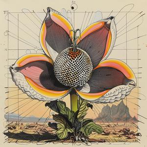 surrealism  flower  black-and-white  color  unexpected  art  nature  creative  unique  illustration 1036639