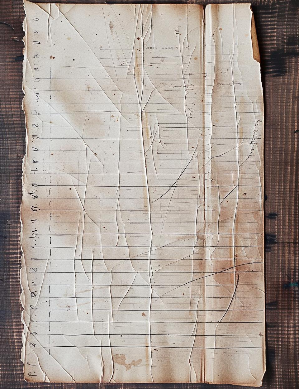 vintage  paper  Finland  1855  scuffed  tape  writing  drawing  grid  artifact 961844