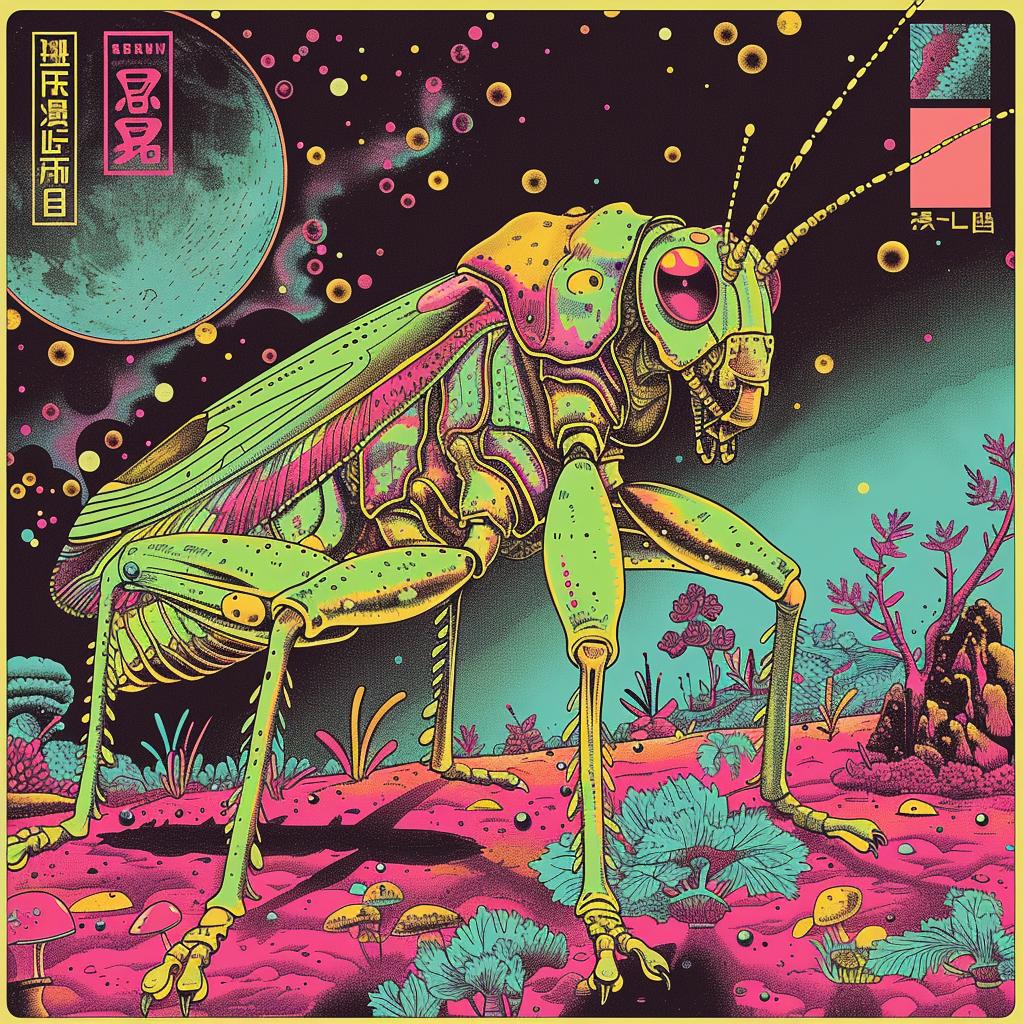 album  cover  insect  illustration  art  creative  symbolism  surreal  colorful  design 939653