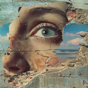 surrealist  collage  face  hole  wall  juxtaposition  ironical  1990s  advertisements  mood 1040929