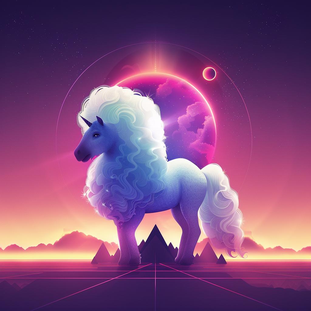 unicorn  desert  mythical  fantasy  illustration  creature  magical  colorful  landscape  unique 941314