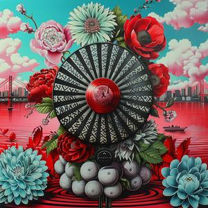 flowers  fan  street-art  symmetrical  graffiti  bold  colorful  design  elements  decorative 1037773