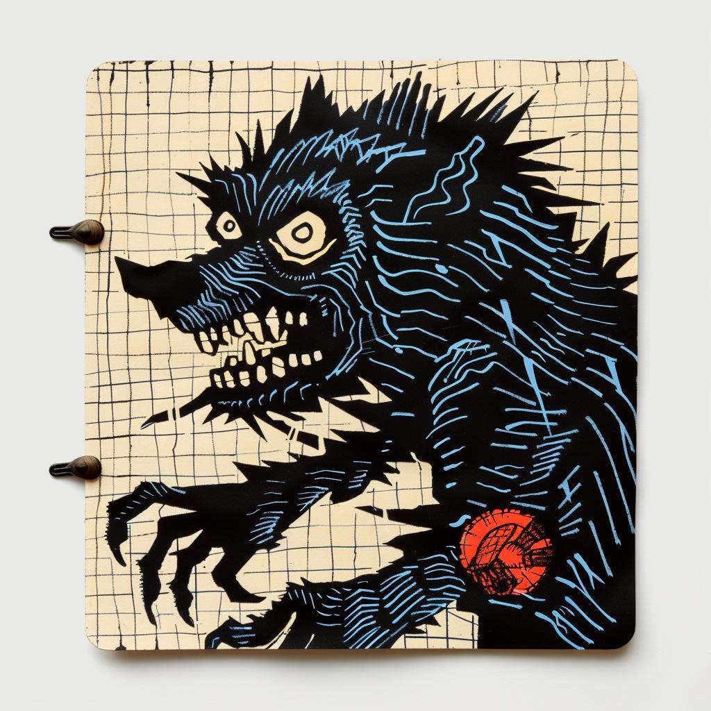 werewolf  drawing  notebook  monster  art  sketch  illustration  creature  mythical  handmade 1027752