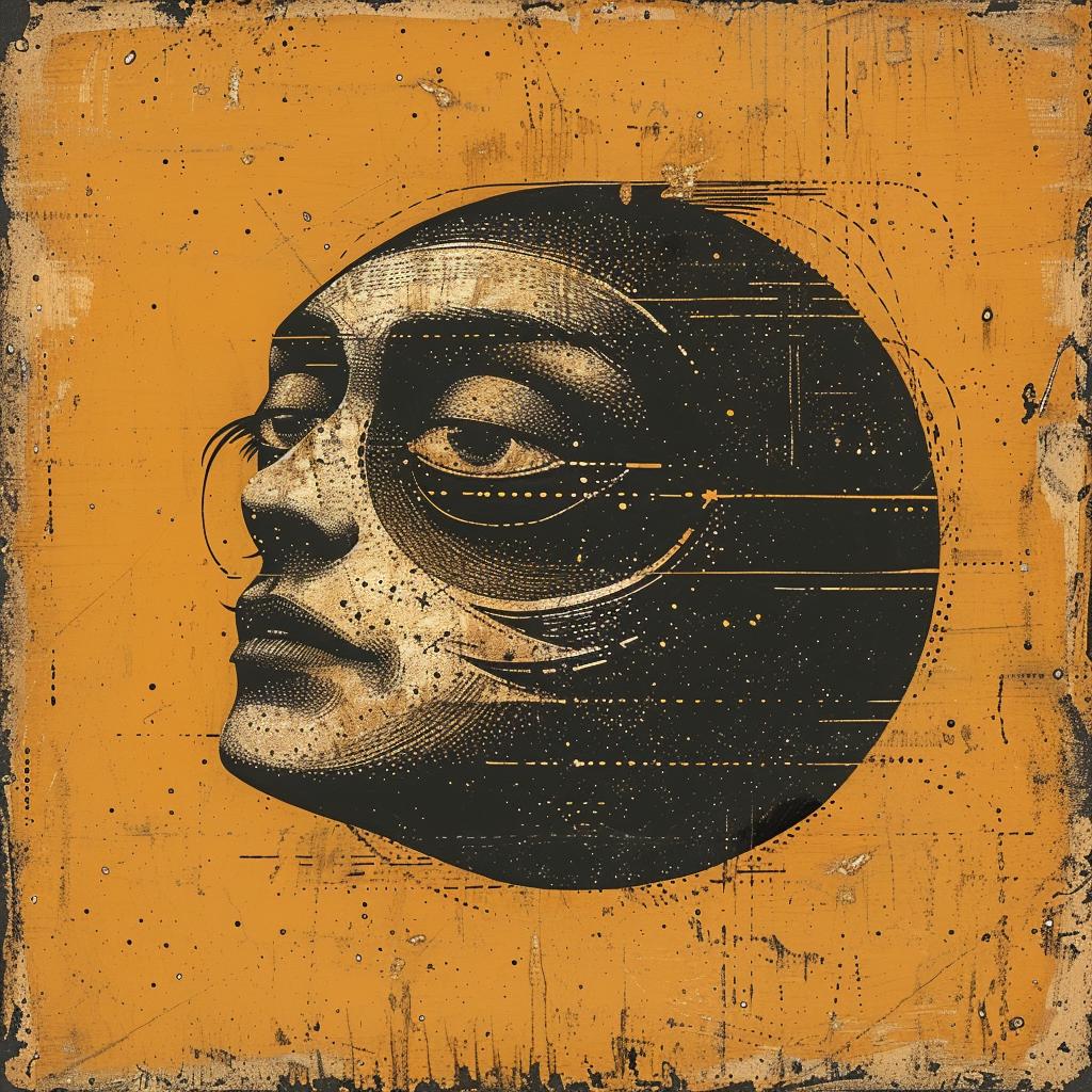 woman  face  moon  painting  spiritual  Bachalo  dark  arts  introspective  occult 926294