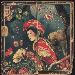 chromolithography  book  oriental  design  vintage  cover  illustration  artwork  intricate  classic 1047362