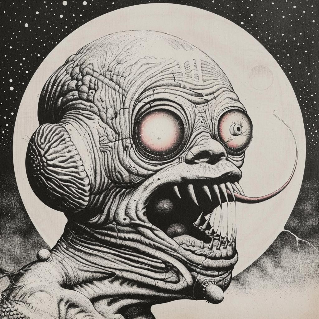 zombie  drawing  big-head  horror  1917  surreal  dark  fantasy  art  weird 947476