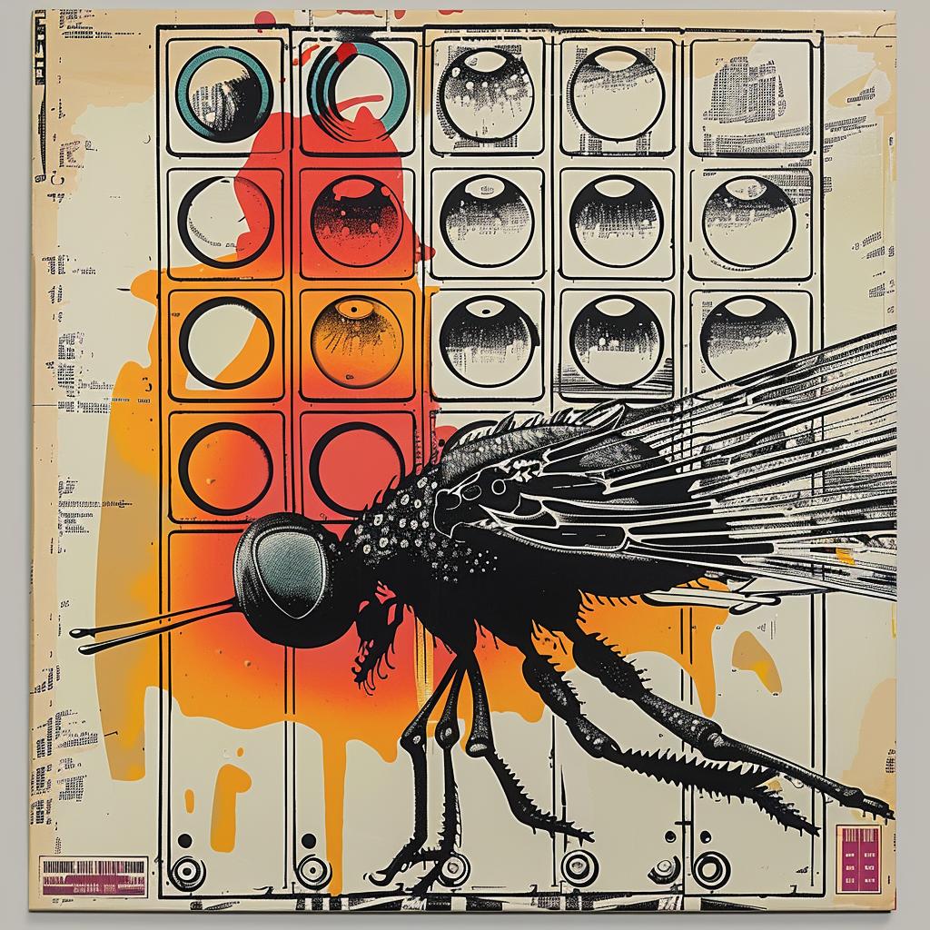 collage  fly  eye  surreal  abstract  Robert  Rauschenberg  cyborg  insect  modern 937704