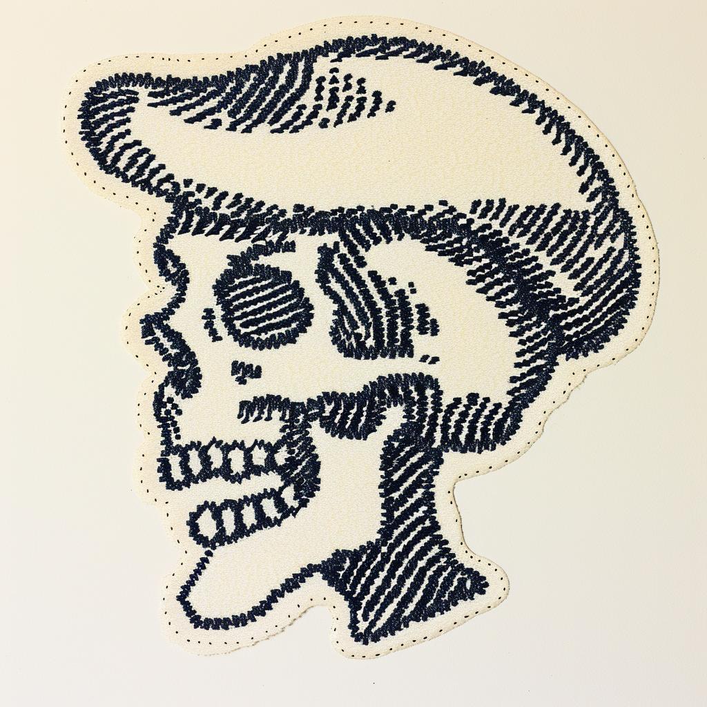 skull  hat  patch  embroidery  chenille  streetwear  minimal  cool  hipster  stitch 961192