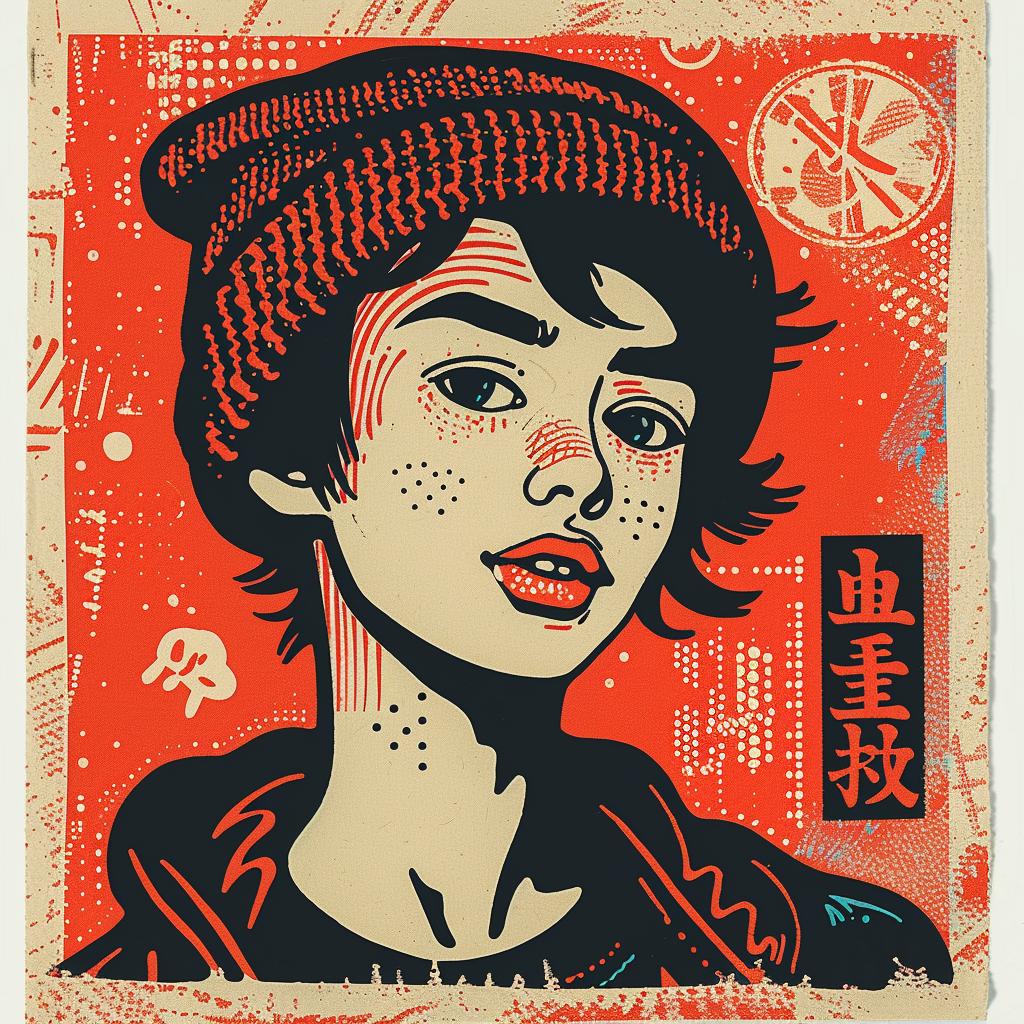 aggressive  streetwise  anthropomorphic  culture  minimal  poster  girl  beanie  urban  red 956840
