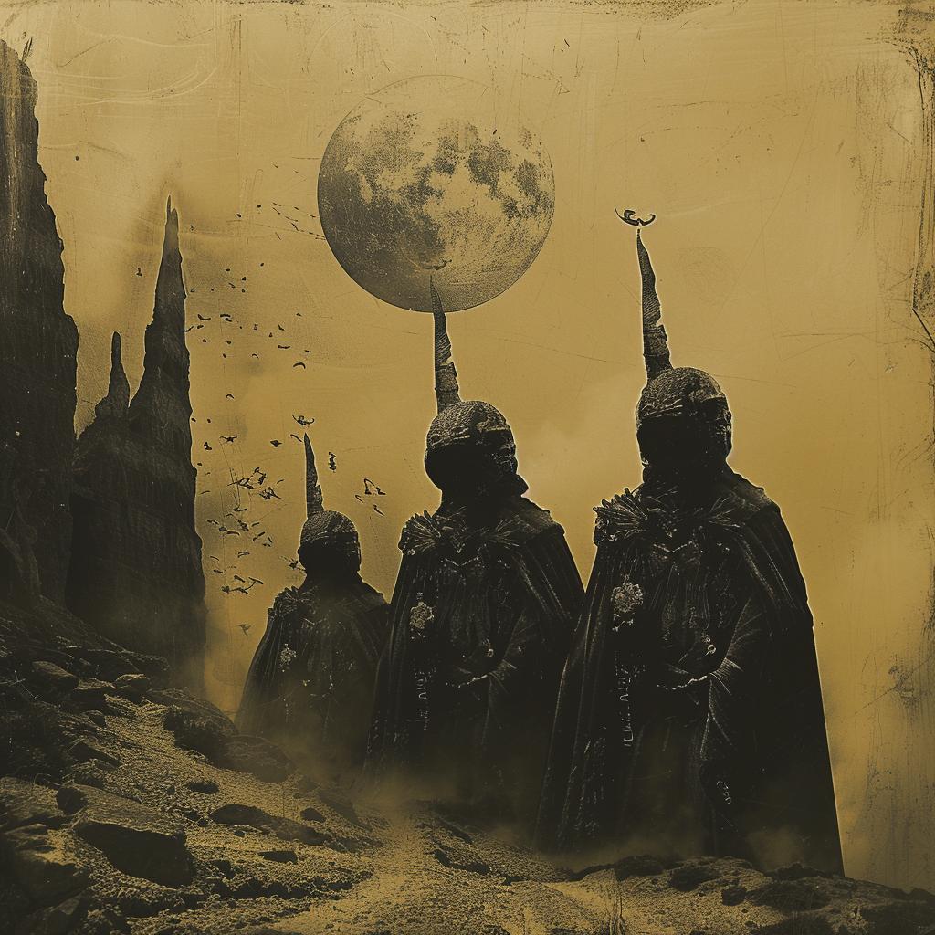 surreal  album  cover  dark  occult  beksinski  emek  rozalski  mckean  moon 1035078