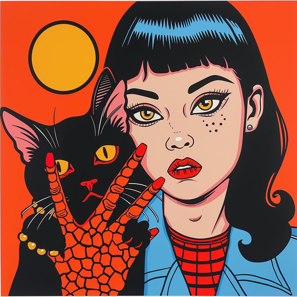 horror  film  poster  Japan  Junji  Ito  spider  cat  art  illustration 1022475