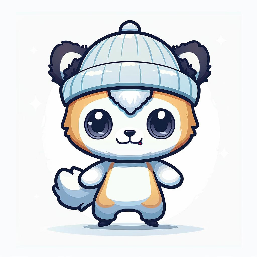 panda  cartoon  animal  winter  hat  cute  character  adorable  illustration  whimsical 939877