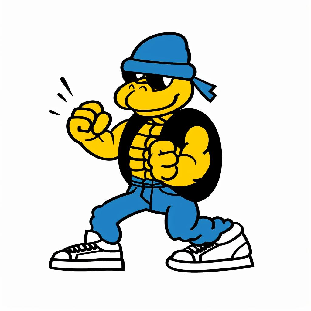 aggressive  turtle  streetwise  anthropomorphic  knit  cap  urban  simple  minimal  culture 958836