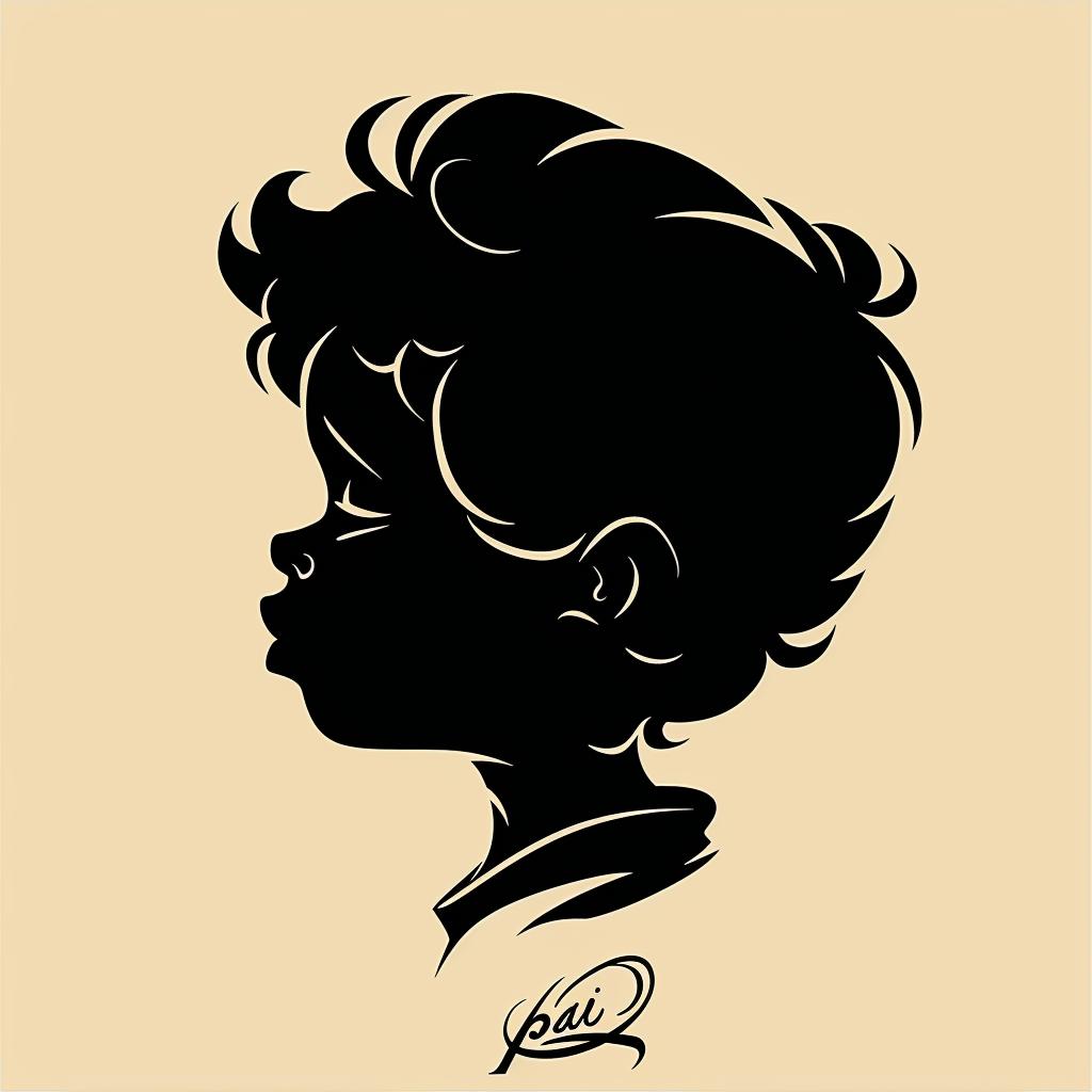 silhouette  boy  african  child  head  black  profile  minimalist  simple  art 953835