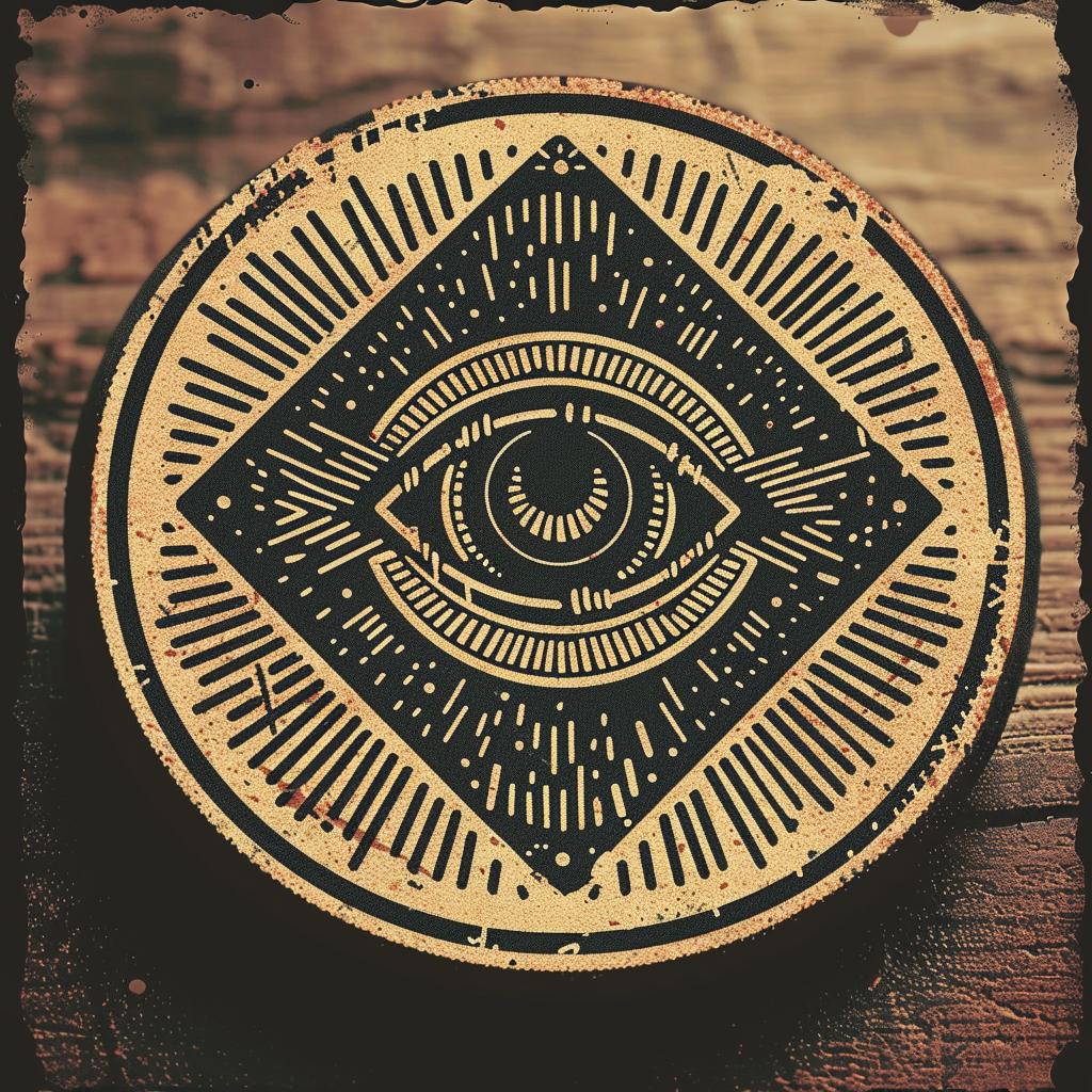provocative  symmetrical  badge  design  introspective  naturalistic  spiritual  terror  dark  arts 932396
