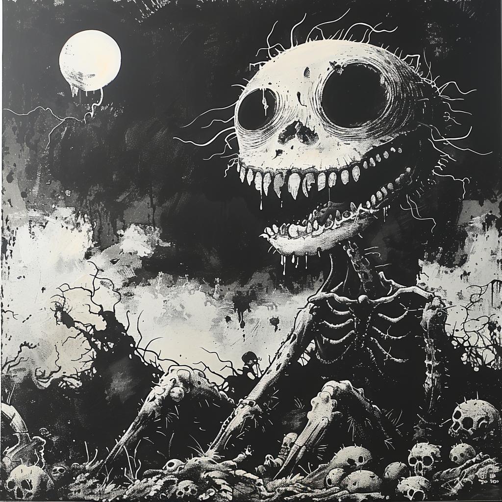 nightmare  Christmas  art  print  surreal  fantasy  creative  vintage  dark  whimsical 961730