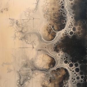 abstract  painting  bubbles  black  white  chemigram  conceptual  minimalist  art  float 1039055
