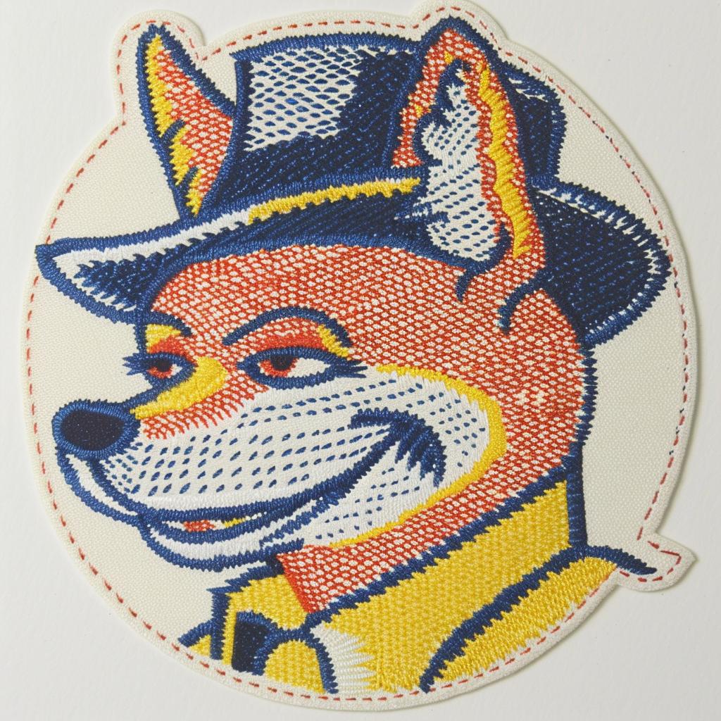 streetwear  patch  fox  tophat  chenille  simple  border  stitches  culture  animal 955198