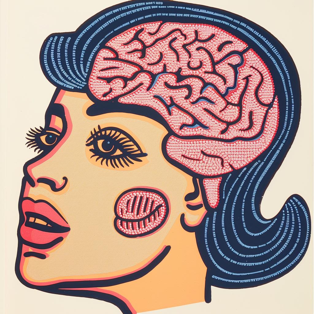 surreal  anatomy  woman  brain  poster  minimal  art  creative  visual  illustration 961568