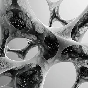 fractal  mesh  black  white  structure  abstract  geometric  design  pattern  digital 1039163