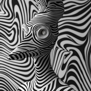 surrealism  blackandwhite  zebra  head  stripes  abstract  artwork  photography  creativity  unique 1039121