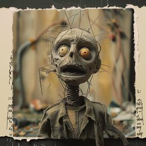 skeleton  creepy  face  eyes  claymation  characters  art  dark  horror  unique 1061106