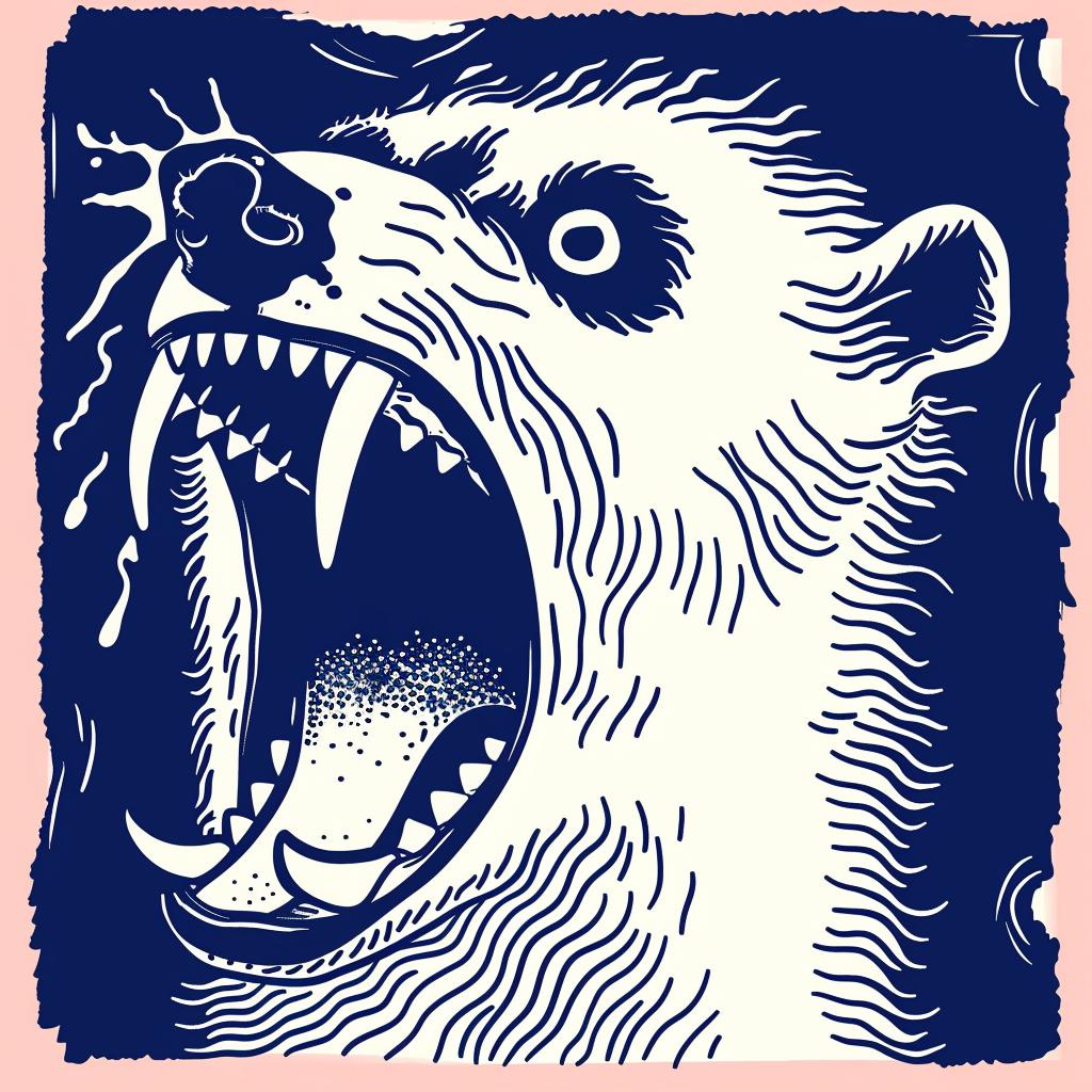 bear  scream  open  mouth  illustration  wildlife  animal  teeth  nature  cartoon 940111