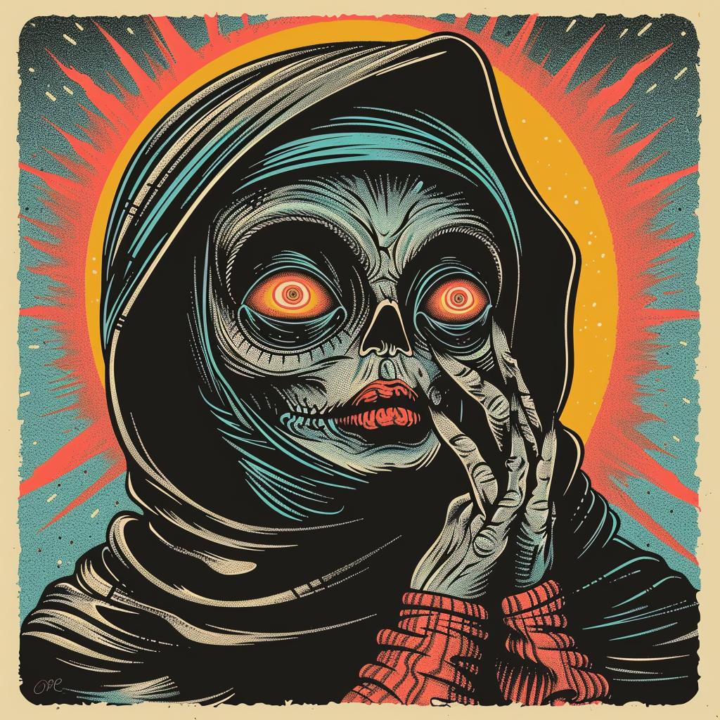 skeleton  hoodie  poster  occult  dark  arts  spiritual  terror  naturalistic  Butcher Billy 926660
