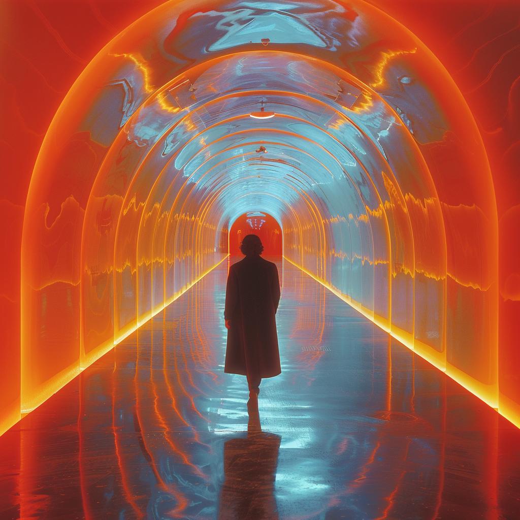 lighting  blue  orange  photo  NYC  sci-fi  surreal  volumetric  glow  horror 1031296
