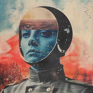 woman  astronaut  helmet  surreal  chromolithography  portrait  space  futuristic  claude  cahun 1039947