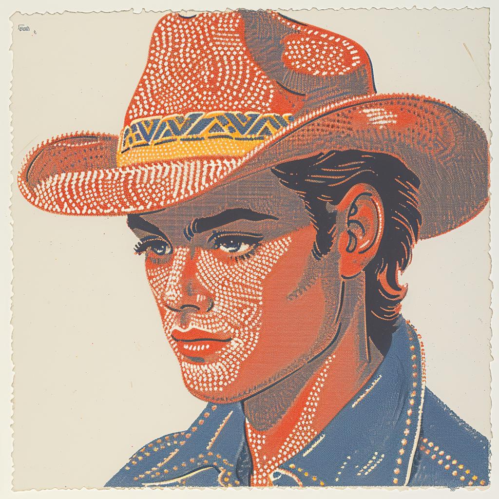 man  cowboy  hat  cyborg  surreal  glow  lighting  horror  natural  volumetric 962944
