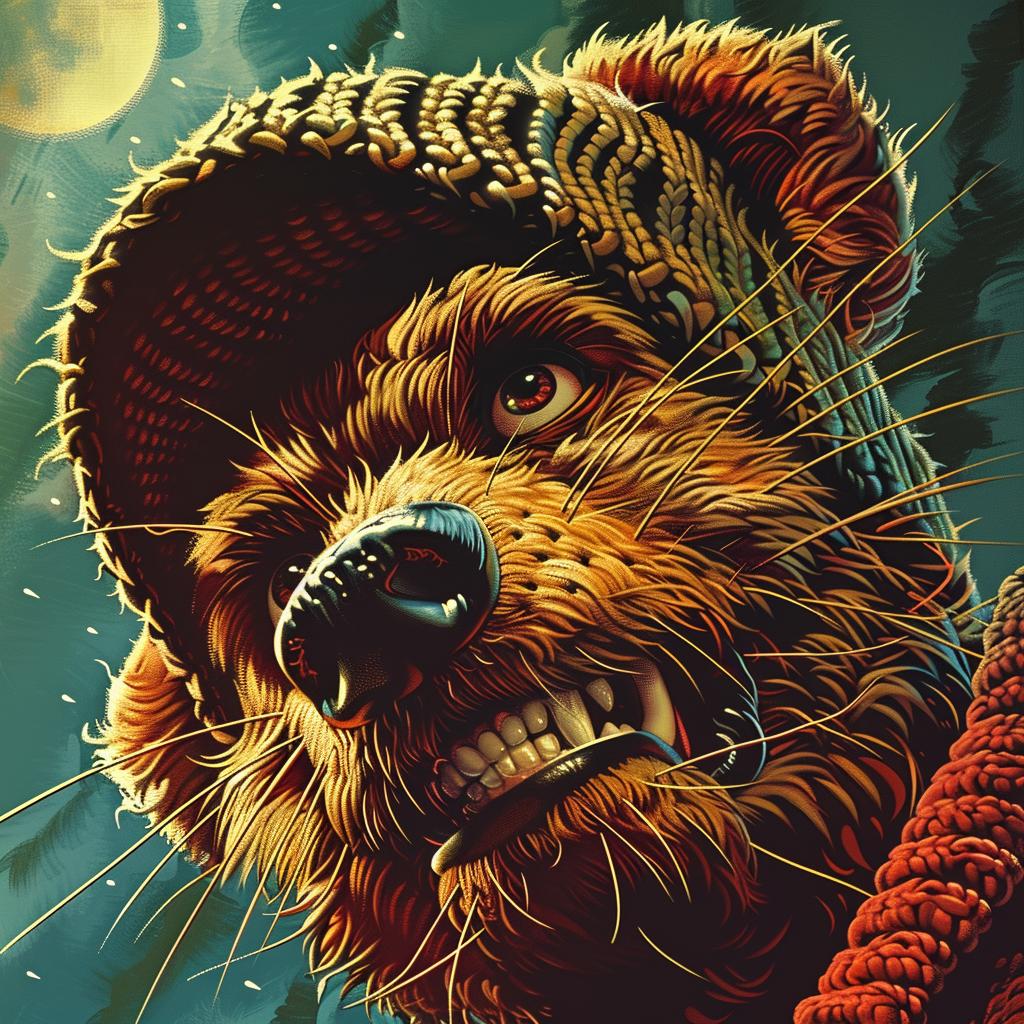 bear  hat  movie  poster  street  culture  minimal  aggressive  animal  cartoon 959195
