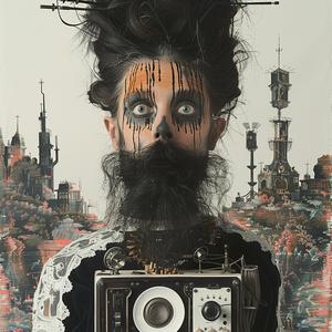 man  beard  camera  chromolithography  painting  portrait  vintage  photography  expression  character 1056295