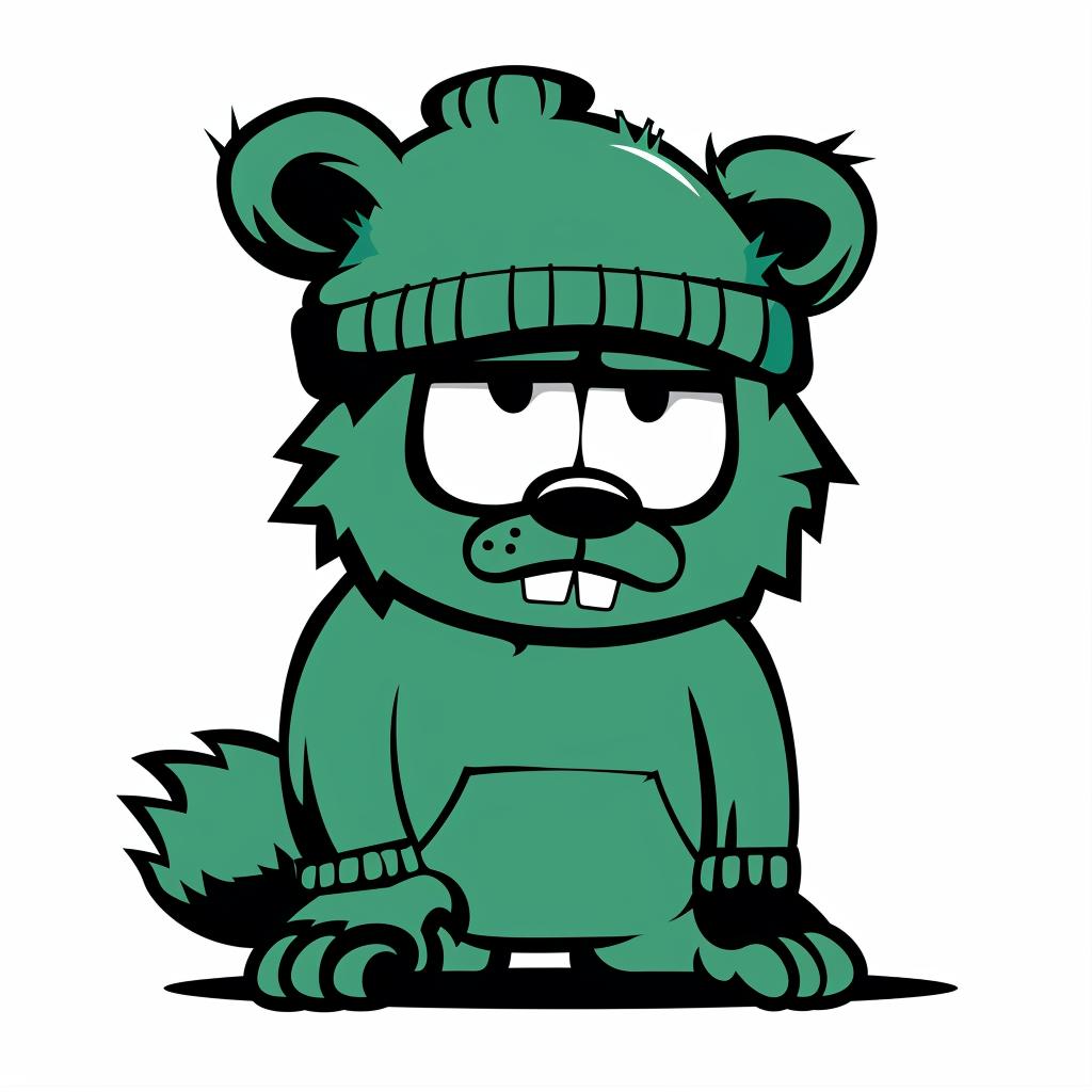 bear  cartoon  streetwear  urban  aggressive  minimalist  anthropomorphic  scarf  simple  colorful 958435