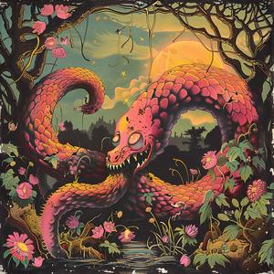 snake  woods  painting  nature  colorful  wildlife  artwork  charming  scenery  creature 1055675