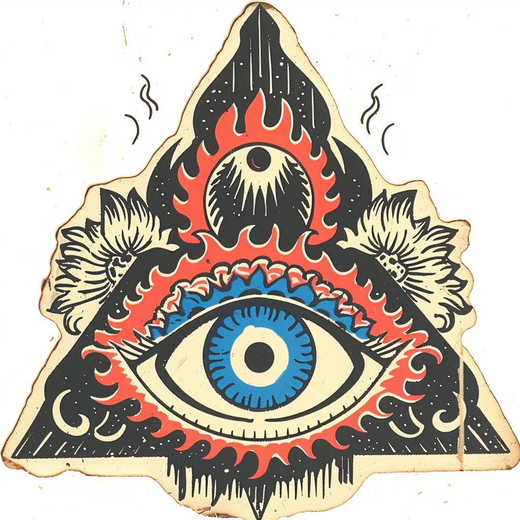tattoo  design  eye  occult  symmetrical  illustrative  spiritual  flames  darkness  provocative 932812