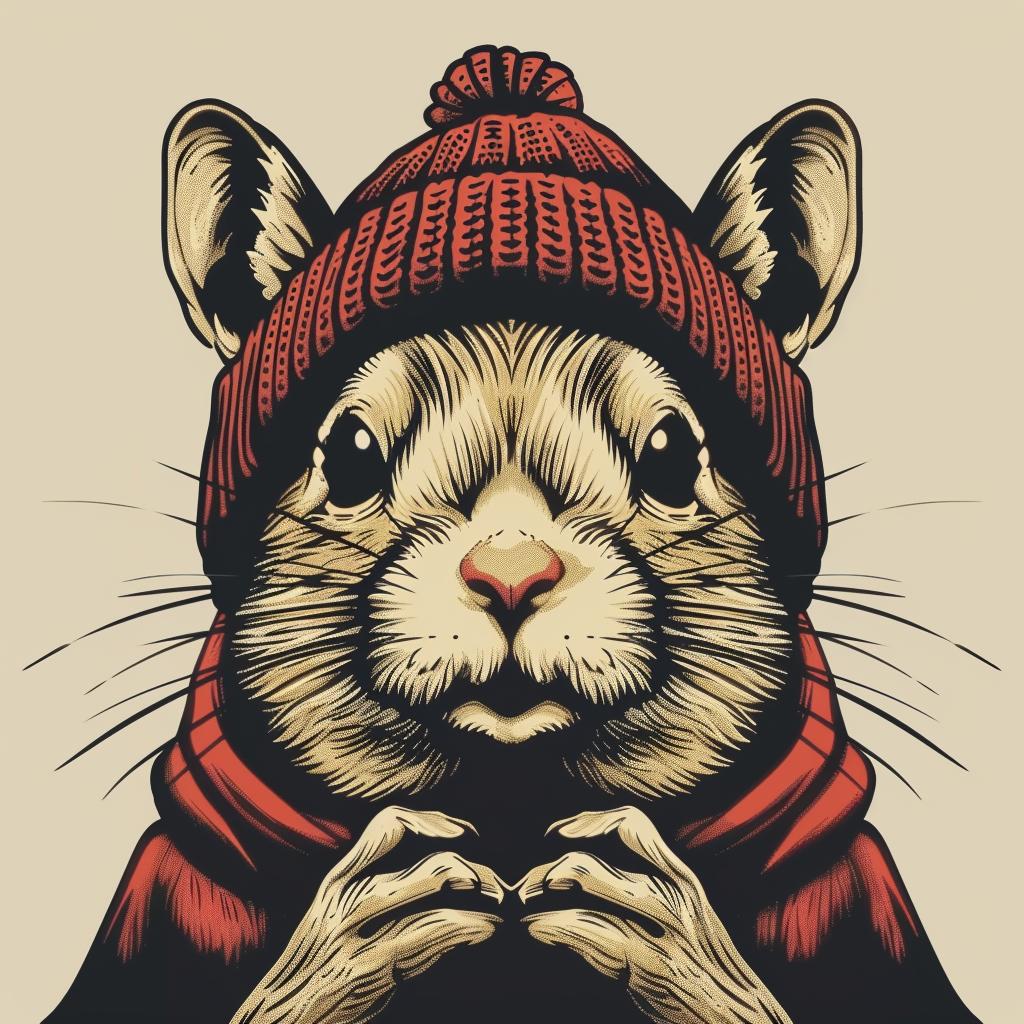 cute  adorable  animal  knit  cap  street  culture  simple  minimal  mouse 958185